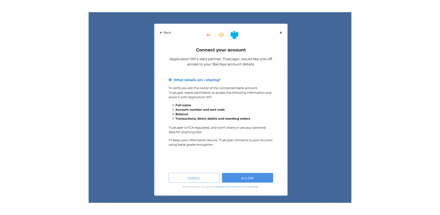 BACS - Connect your account