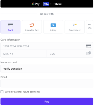 Tab layout - Desktop