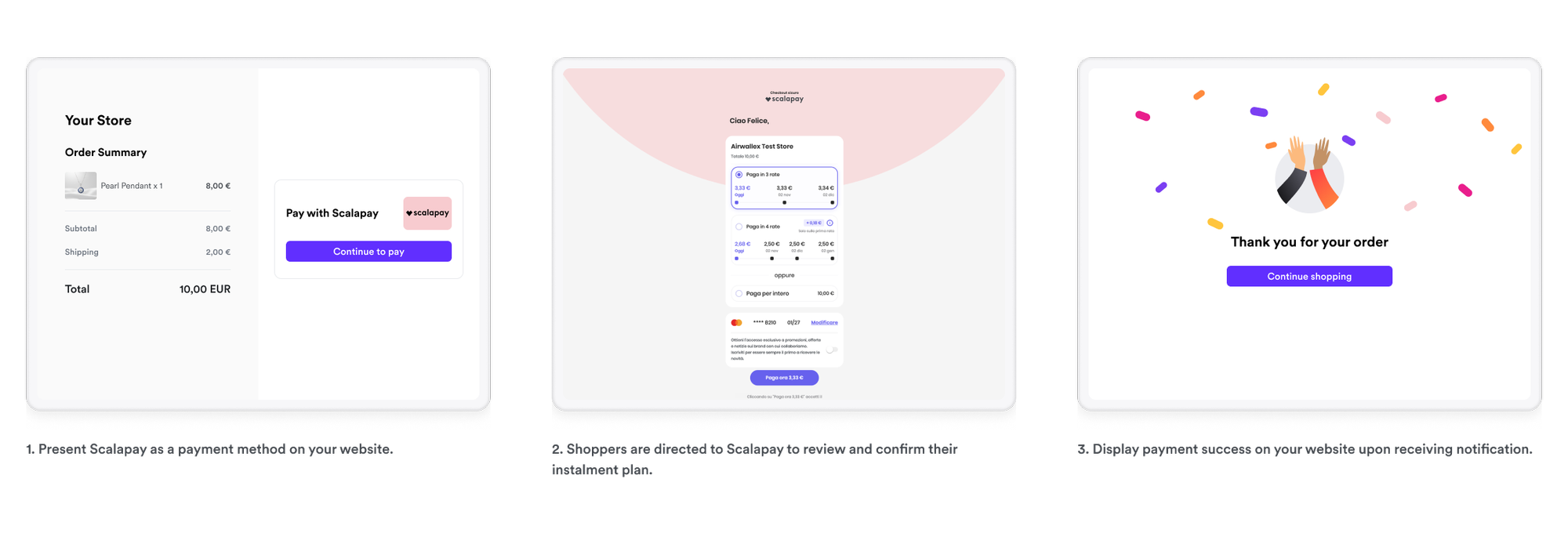 Scalapay shopper experience