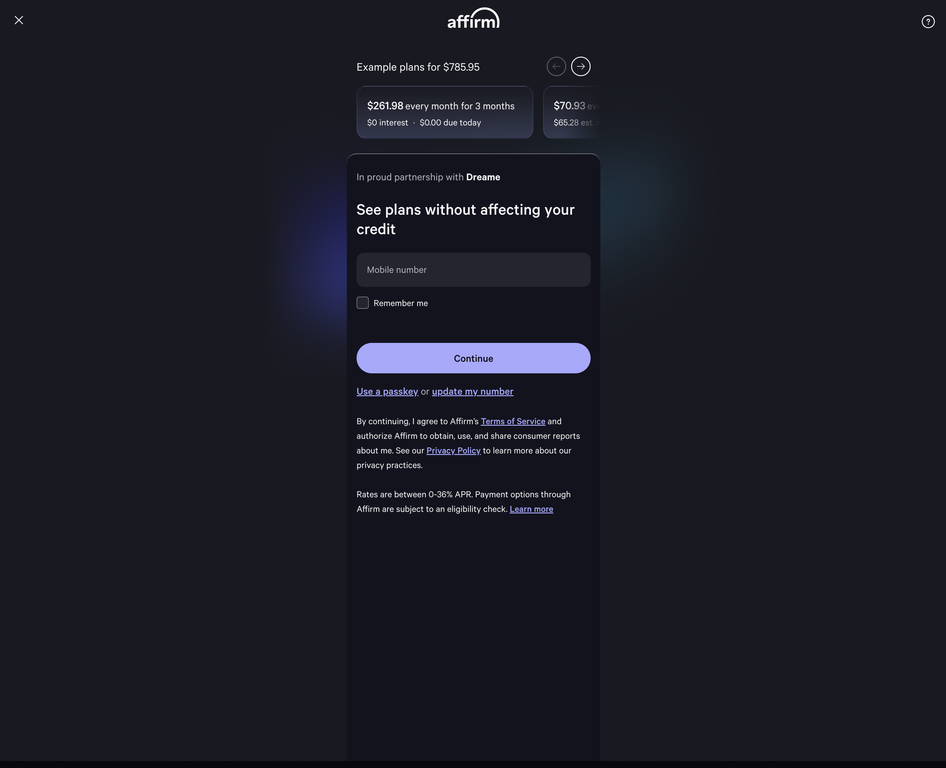 Affirm Happy Flow Shopify